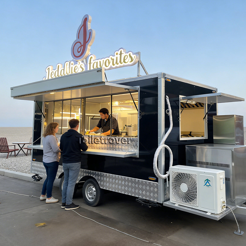 Food Sweet Snacks - Camion de restauration mobile commercial personnalisable