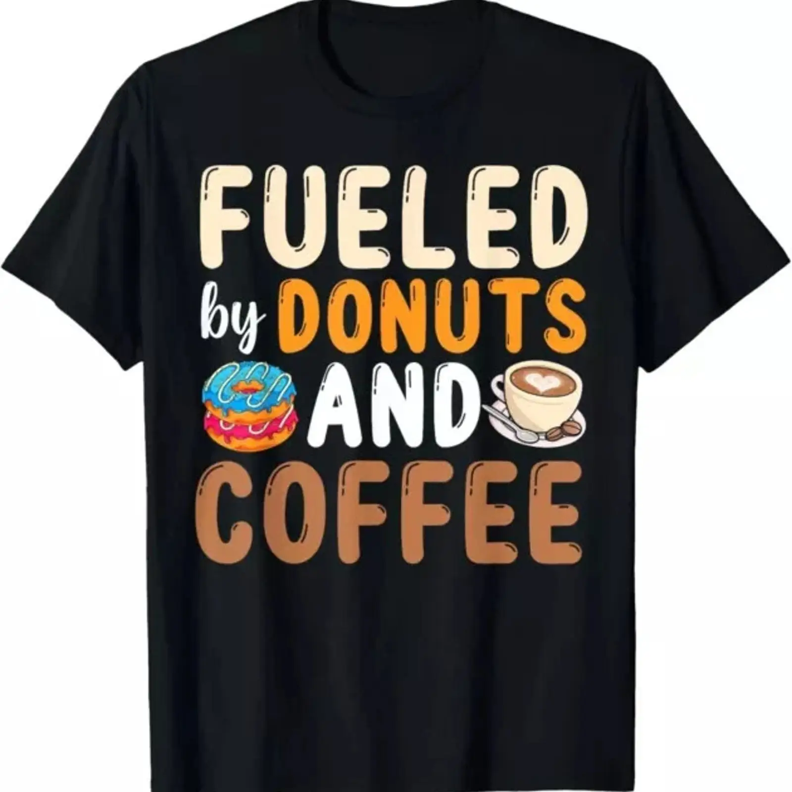 Food Sweet Snacks - T-shirt Doughnuts Coffee Lover Sweets Food