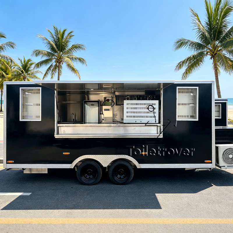 Food Sweet Snacks - Remorque alimentaire mobile commerciale en gros