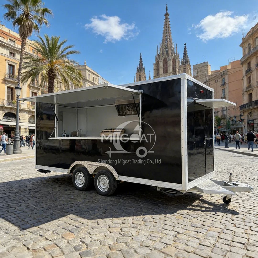 Food Snacks To Sell - Chariot de nourriture Mobile Commercial, camion
