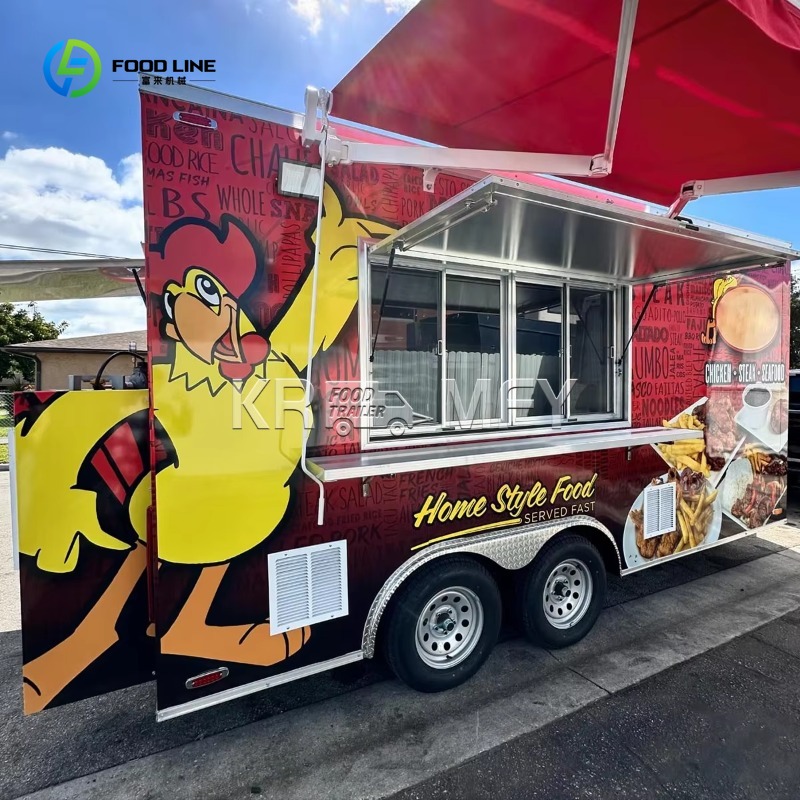 Food Snacks Catering - Chine chariot de remorque de nourriture