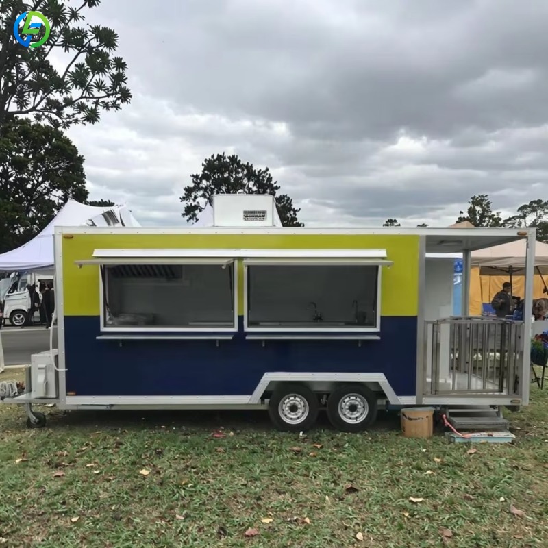 Food Snacks Catering - Camion de restauration de rue miniature