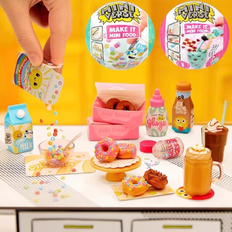 Homemade Food Snacks - Nouveau Stock Miniverse Mini maison bricolage