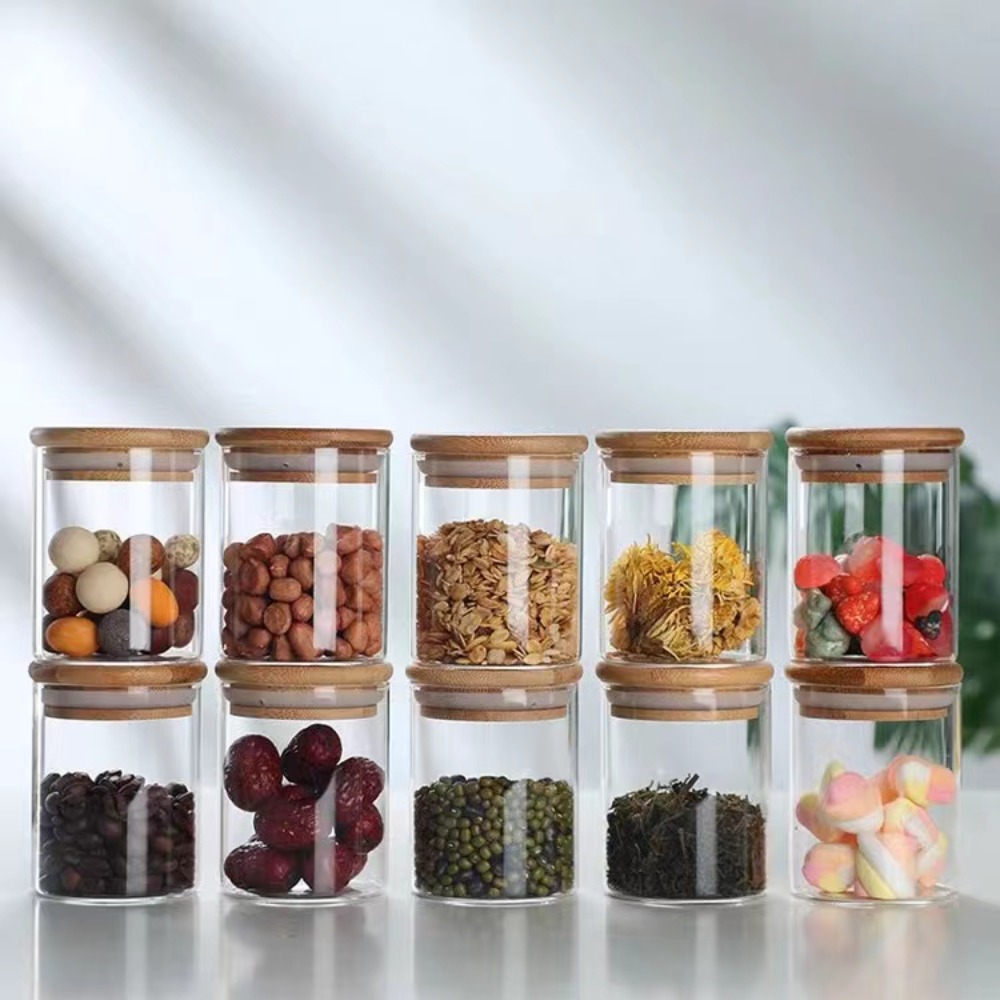 Homemade Food Snacks - Stockage des citrouille en Verre Précieux