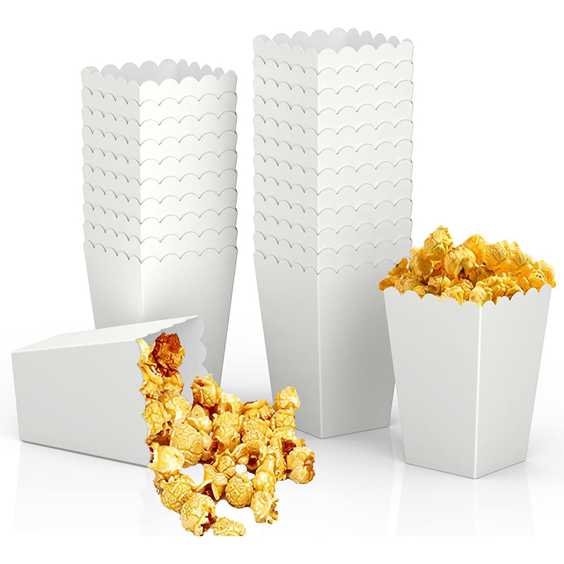 Food Snacks Party - Cartons de bonbons en papier, 12