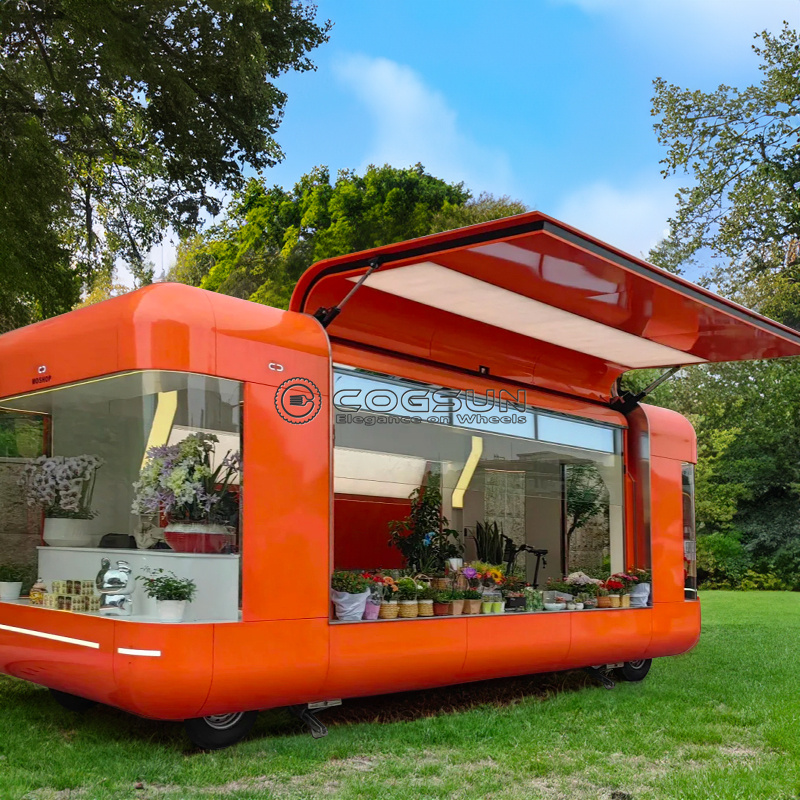 Food Snacks Catering - Remorque de nourriture Mobile de rue,