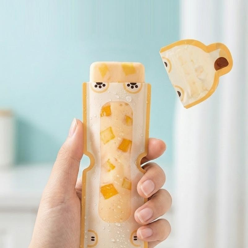 Homemade Food Snacks - 20 Sachets Mignons de Dessins Animés