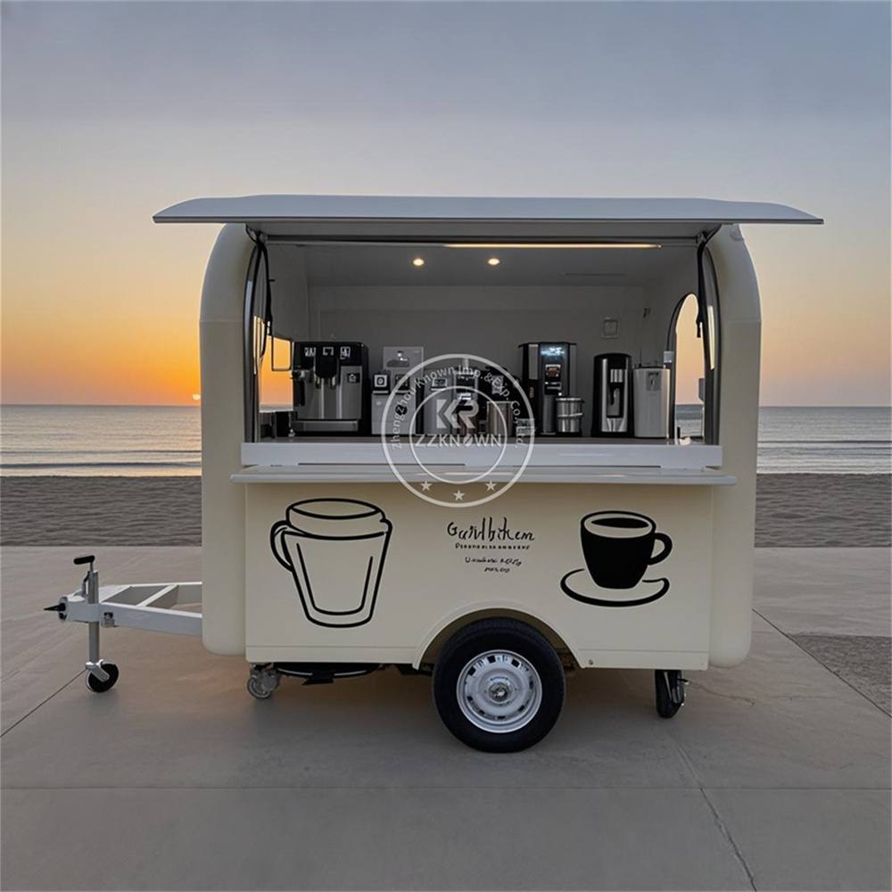 Fast Food With Snacks - Remorque de restauration rapide Mobile de