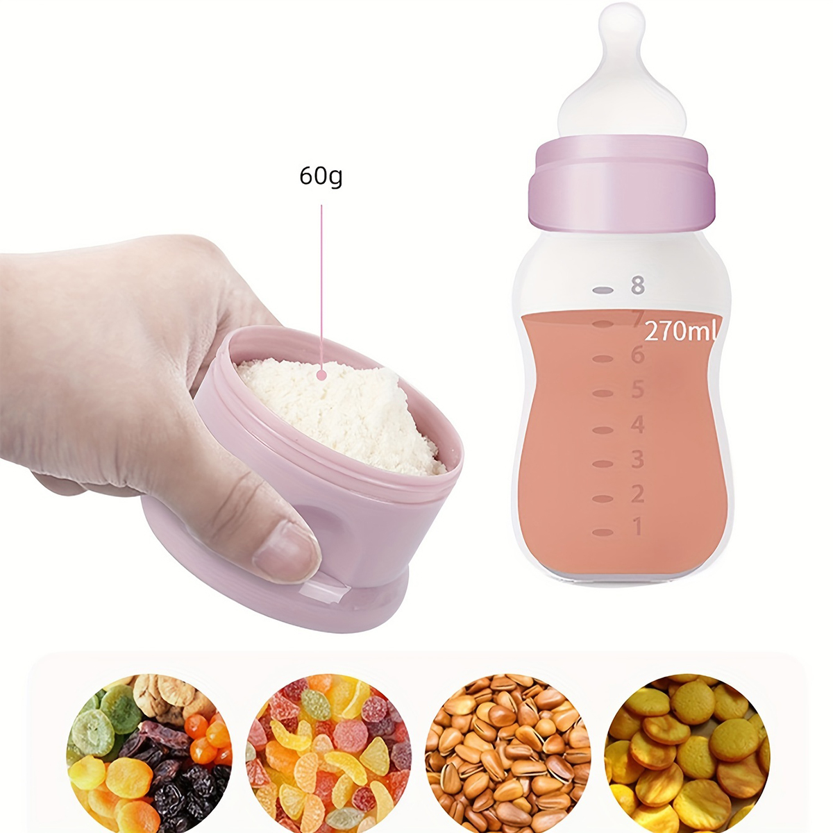 Récipient de lait en poudre po - Food Snacks For 1 Year Old avis et prix