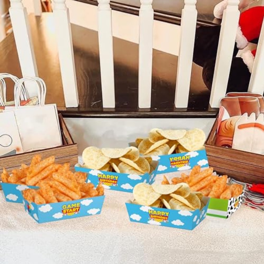 24 plateaux alimentaires en pa - Food Snacks Party avis et prix