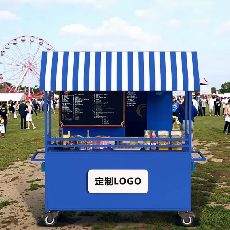 Chariot de stand de marché de  - Food Snacks To Sell avis et prix