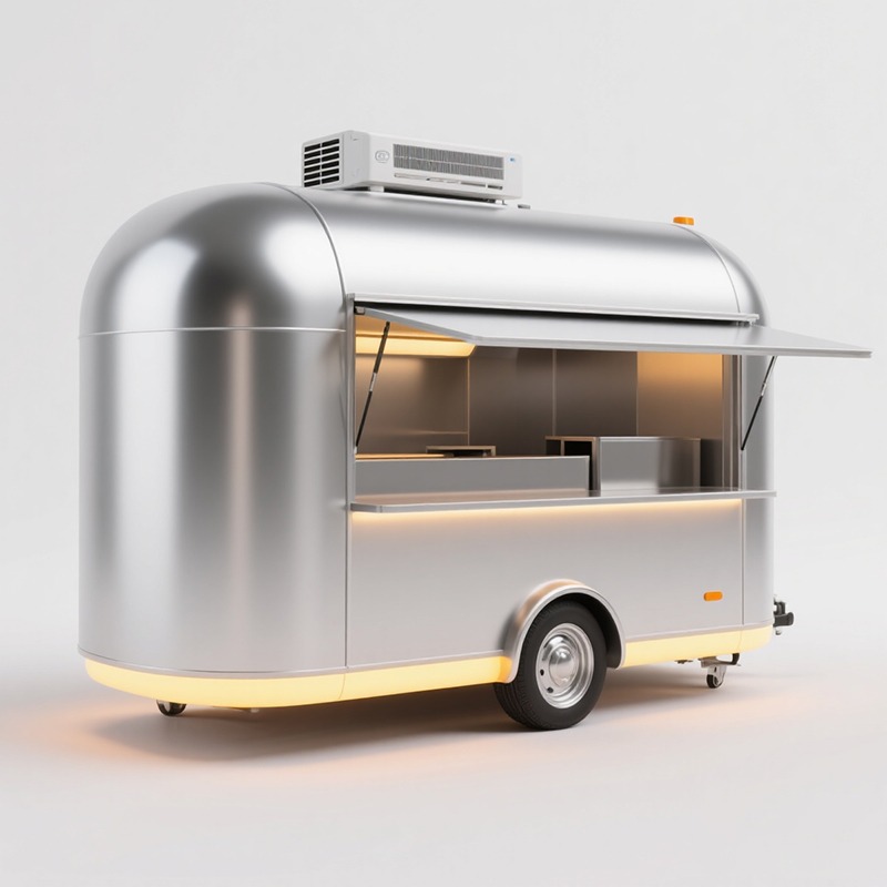 Chariot de vente ambulant avec - Food Snacks To Sell avis et prix