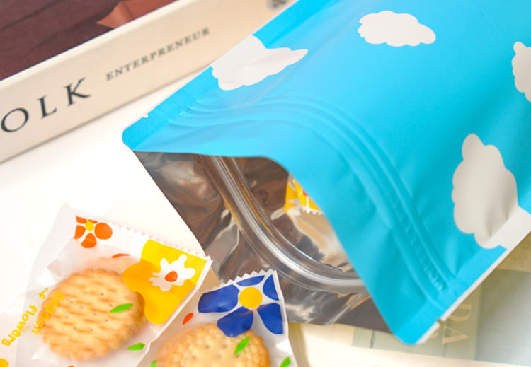 100 Sachets Doypack en Alumini - Logo Food Snack avis et prix