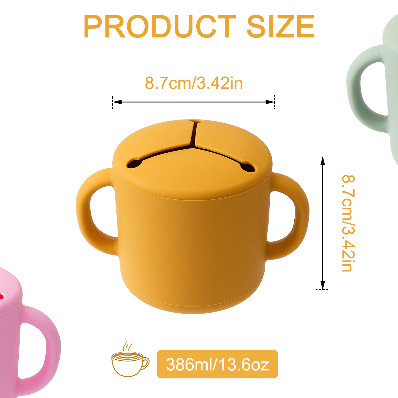 1 pièces bébé Silicone Double  - Food Snacks For 1 Year Old avis et prix