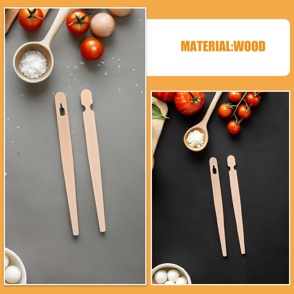 100 pinces à dessert en bois,  - Food Snacks Party avis et prix